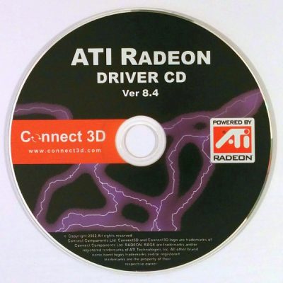 ATI Radeon Driver CD Ver. 8.4 (Driver)