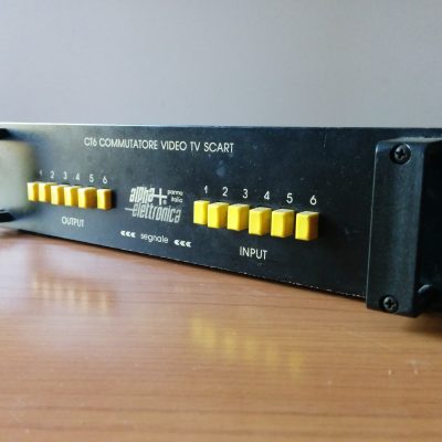 Commutatore Video TV Scart - Alpha Elettronica mod. CT6
