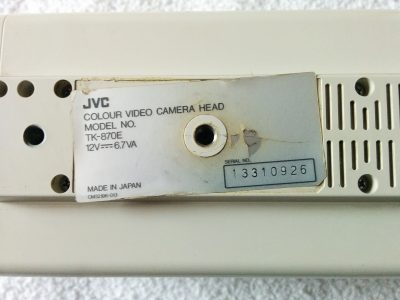 JVC CCD Colour Video Camera - TK-870E
