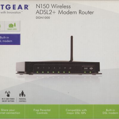 Modem/Router Netgear N150 ADSL2+ WiFi