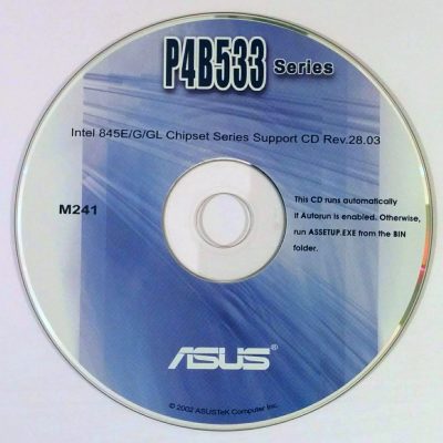 Asus P4B533 Series Support CD