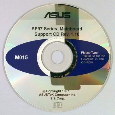 Asus SP97 Series Mainboard (Driver)