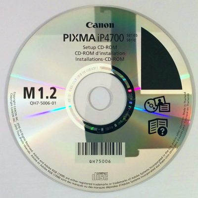 Canon Pixma iP4700 Setup CD-ROM M1.2