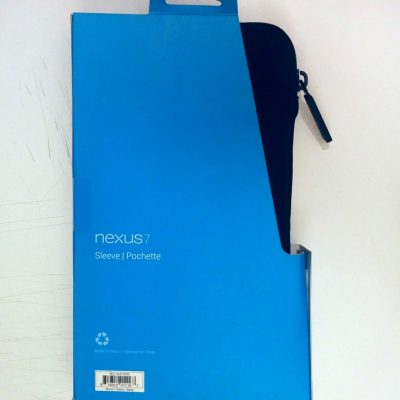 Custodia originale morbida per Google Nexus 7 (Nero)