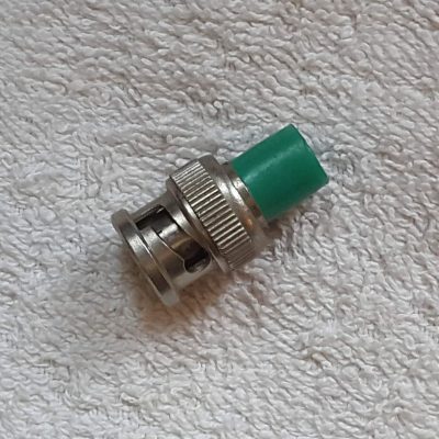 10 BNC Terminatore 50 ohm (Green)