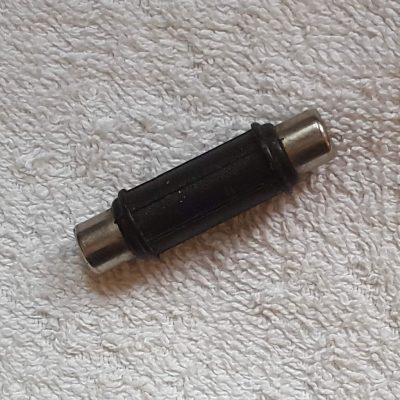 1 Connettore RCA Femmina / RCA Femmina - 40mm