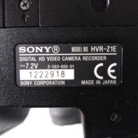 VideoCamera HDV Sony HVR-Z1E