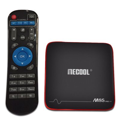 TV Box Android TV - Mecool M8S Pro W, Full-4K, CPU Quad Core, HDMI