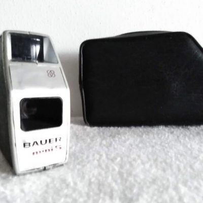 Bauer - Mini S Cinecamera Super 8 con custodia in pelle