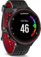 Garmin Forerunner 235 GPS Sportwatch con Sensore Cardio al Polso e Funzioni Smart, Nero/Rosso (Ricondizionato)